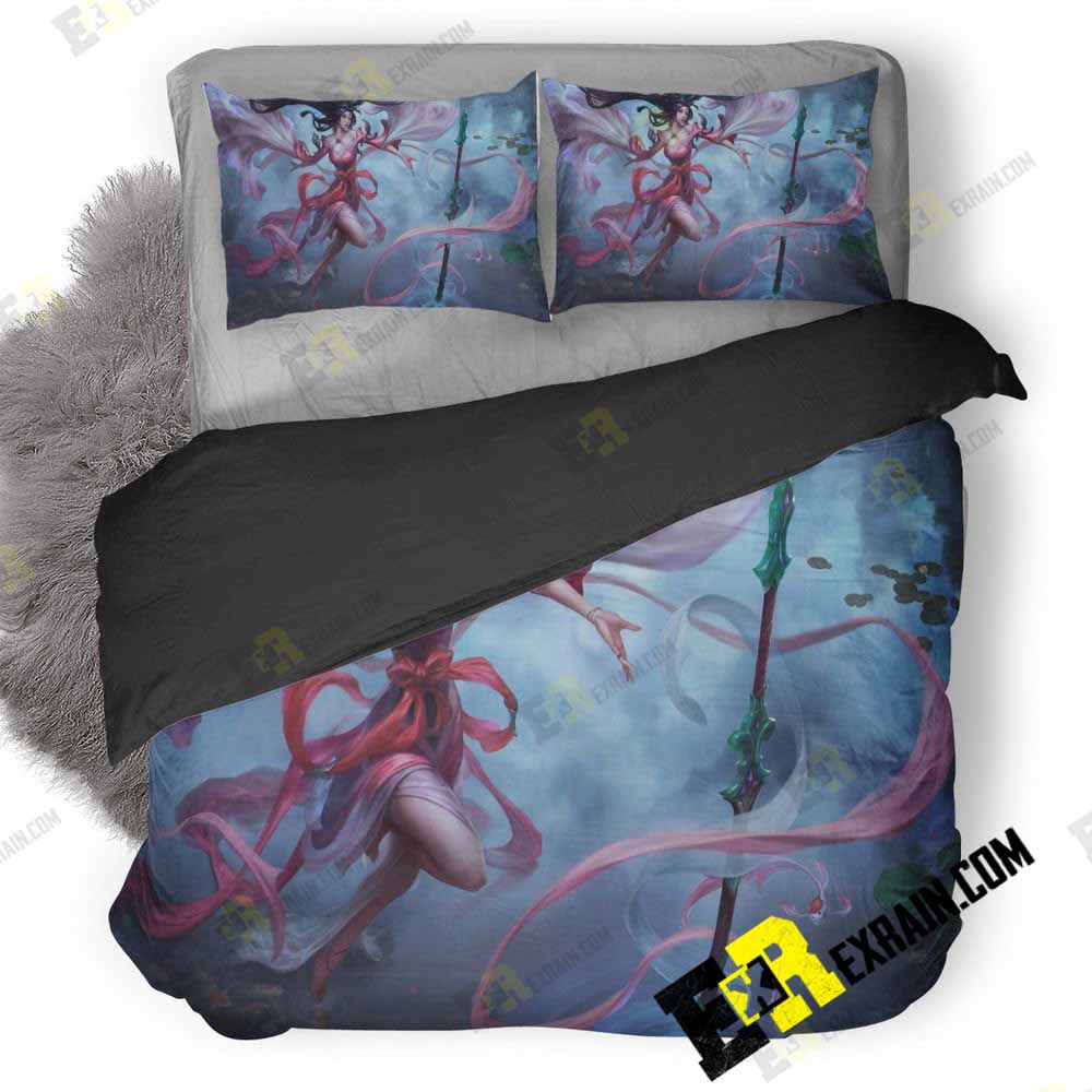 Janna League Of Legends 7R 3D Customized Duvet Cover Bedding Set