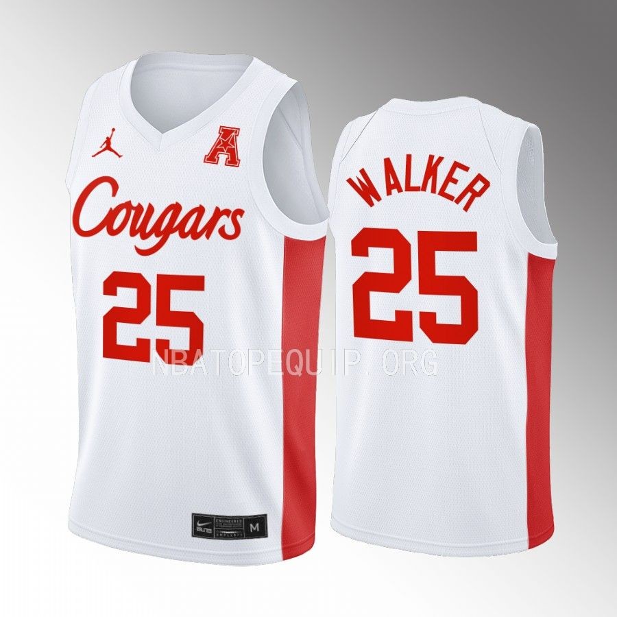 Jarace Walker Houston Cougars White Jersey 2022-23 College