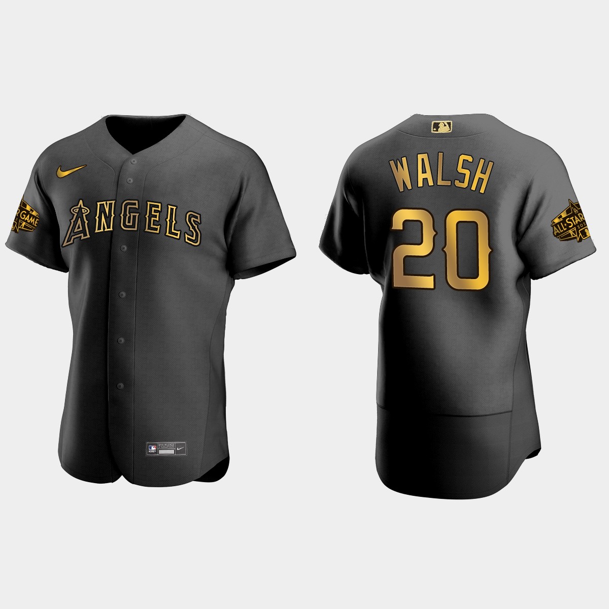 Jared Walsh Los Angeles Angels 2022 MLB All-Star Game Jersey - Black