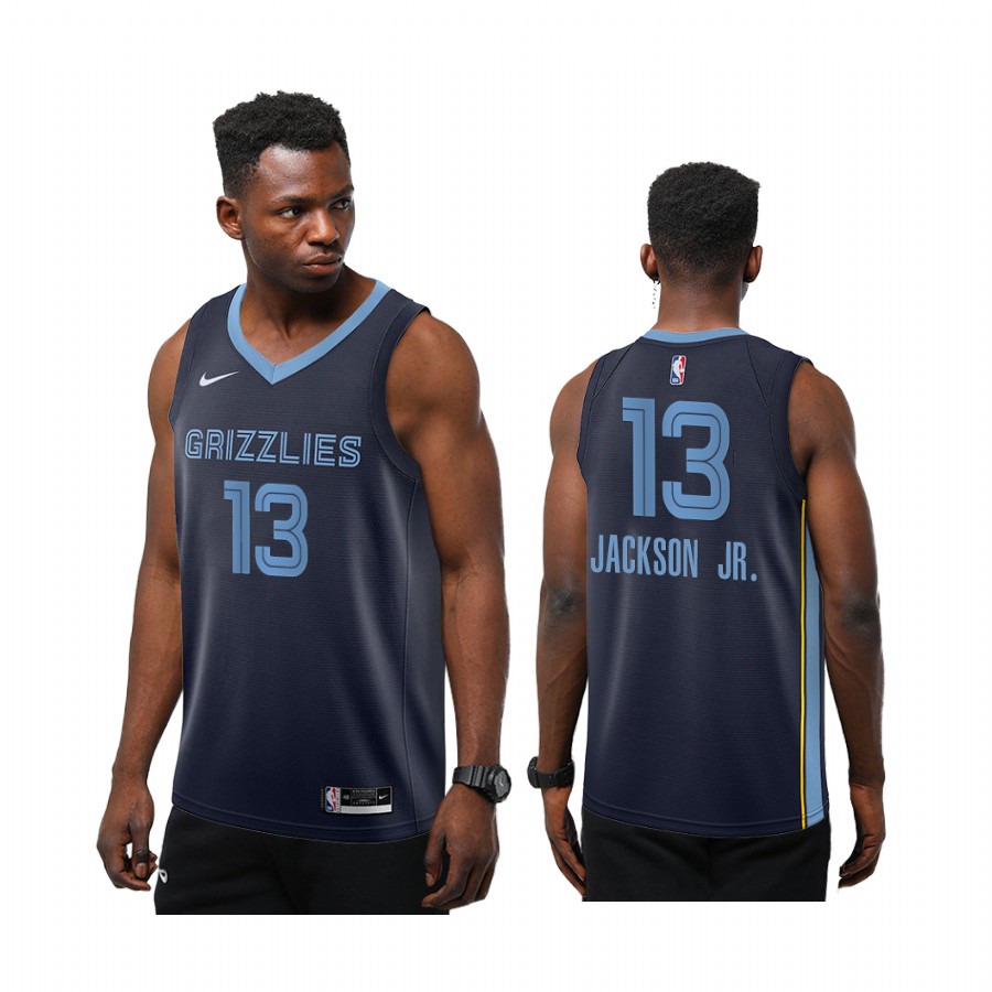 Jaren Jackson Jr. Memphis Grizzlies Navy Icon 2020-21 Jersey