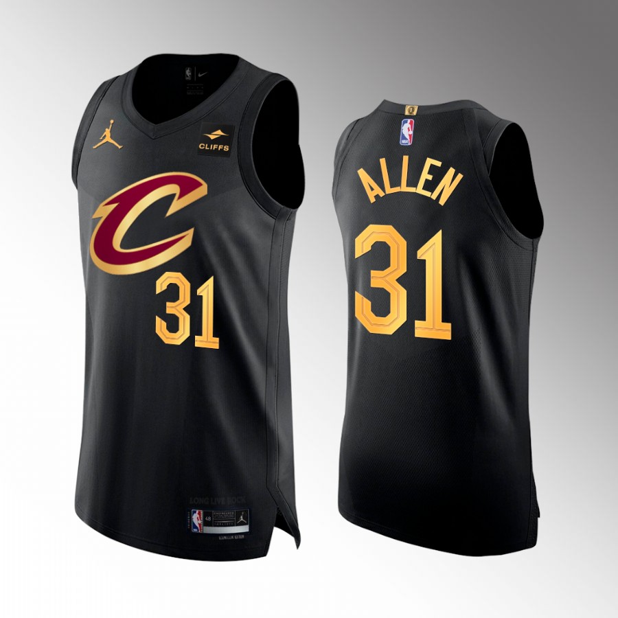 Jarrett Allen 2022-23 Cavaliers #31 Statement Edition Jersey Black
