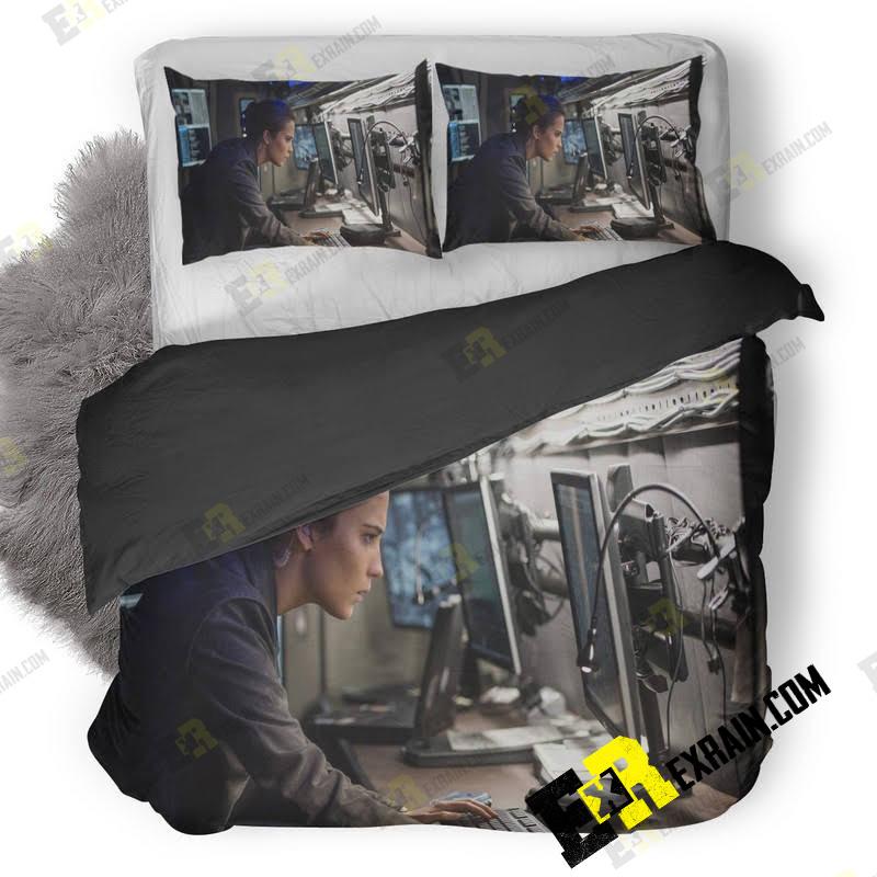 Jason Bourne Alicia Vikander On 3D Customized Duvet Cover Bedding Set