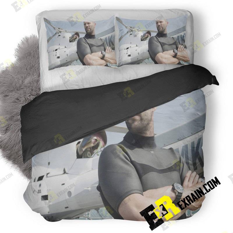 Jason Statham Mechanic Resurrection Ap 3D Customized Duvet Cover Bedding Set