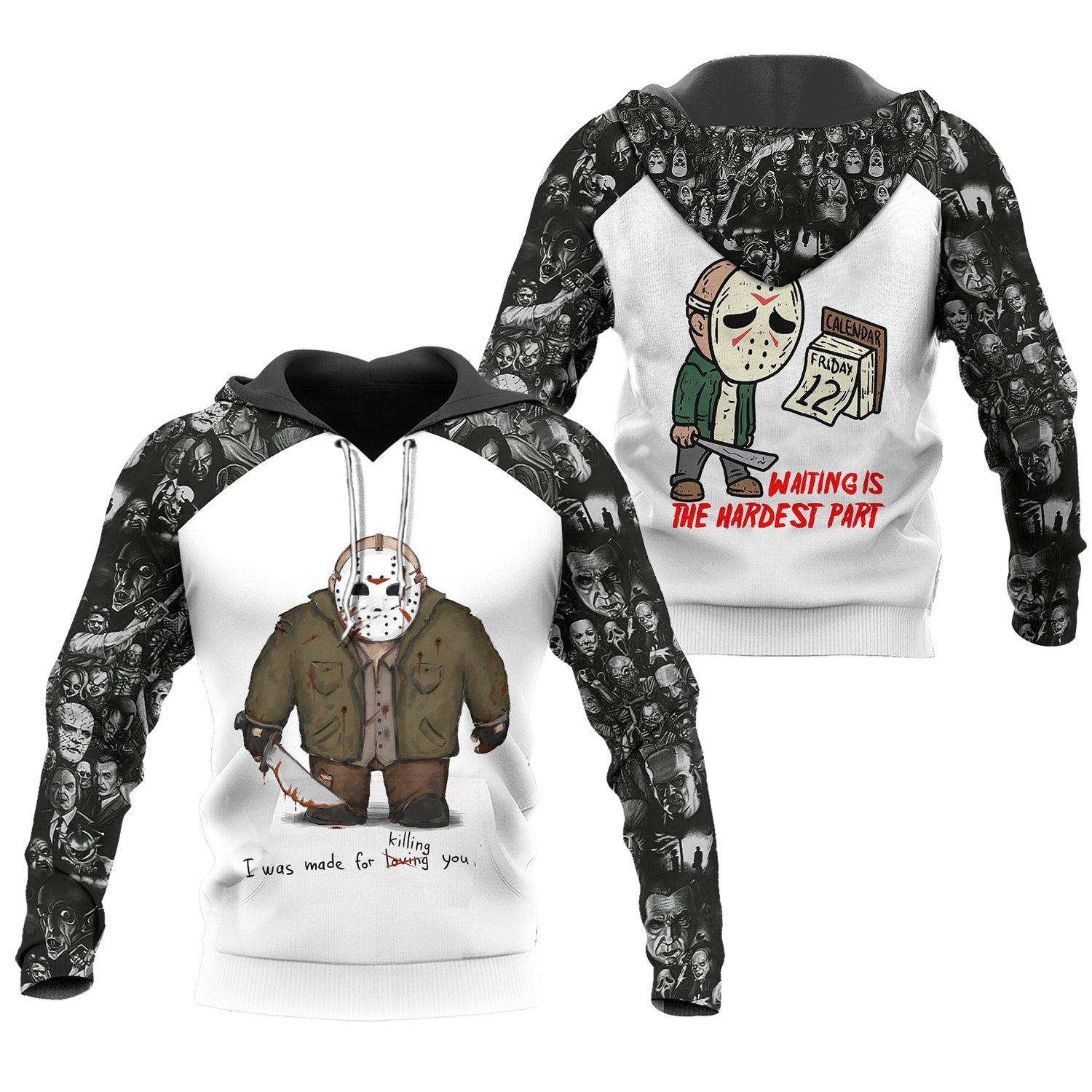 Jason Voorhees – Friday The 13Th Aop Hoodie