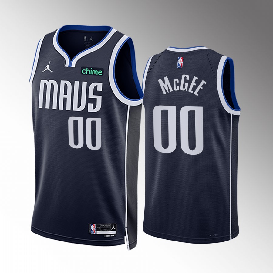 JaVale McGee 2022-23 Dallas Mavericks Navy #00 Statement Edition Jersey