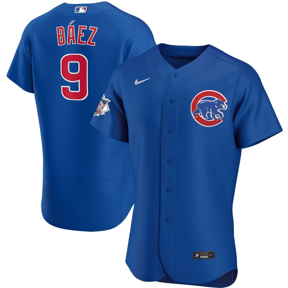 Javier Baez Chicago Cubs Nike Alternate 2020 Player Stitched Jersey – Royal