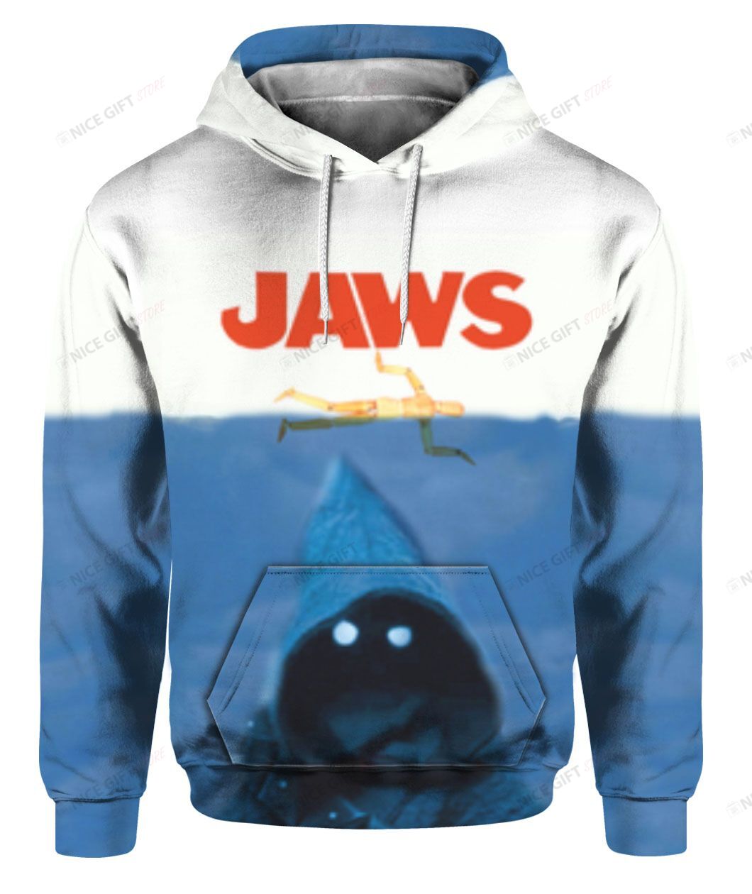 JAWS 3D Hoodie Gift For Fans
