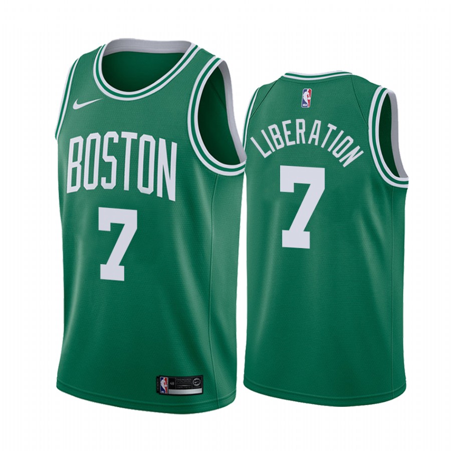 Jaylen Brown Liberation Celtics Icon Jersey