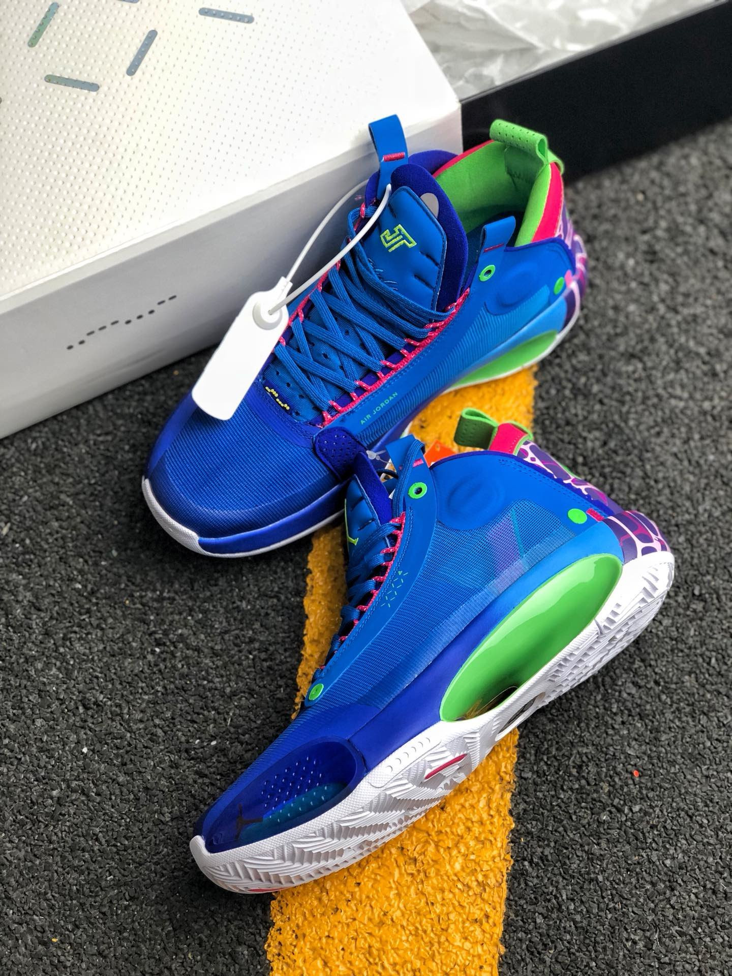 Jayson Tatum’s Air Jordan 34 ‘Blue O’ PE On Sale