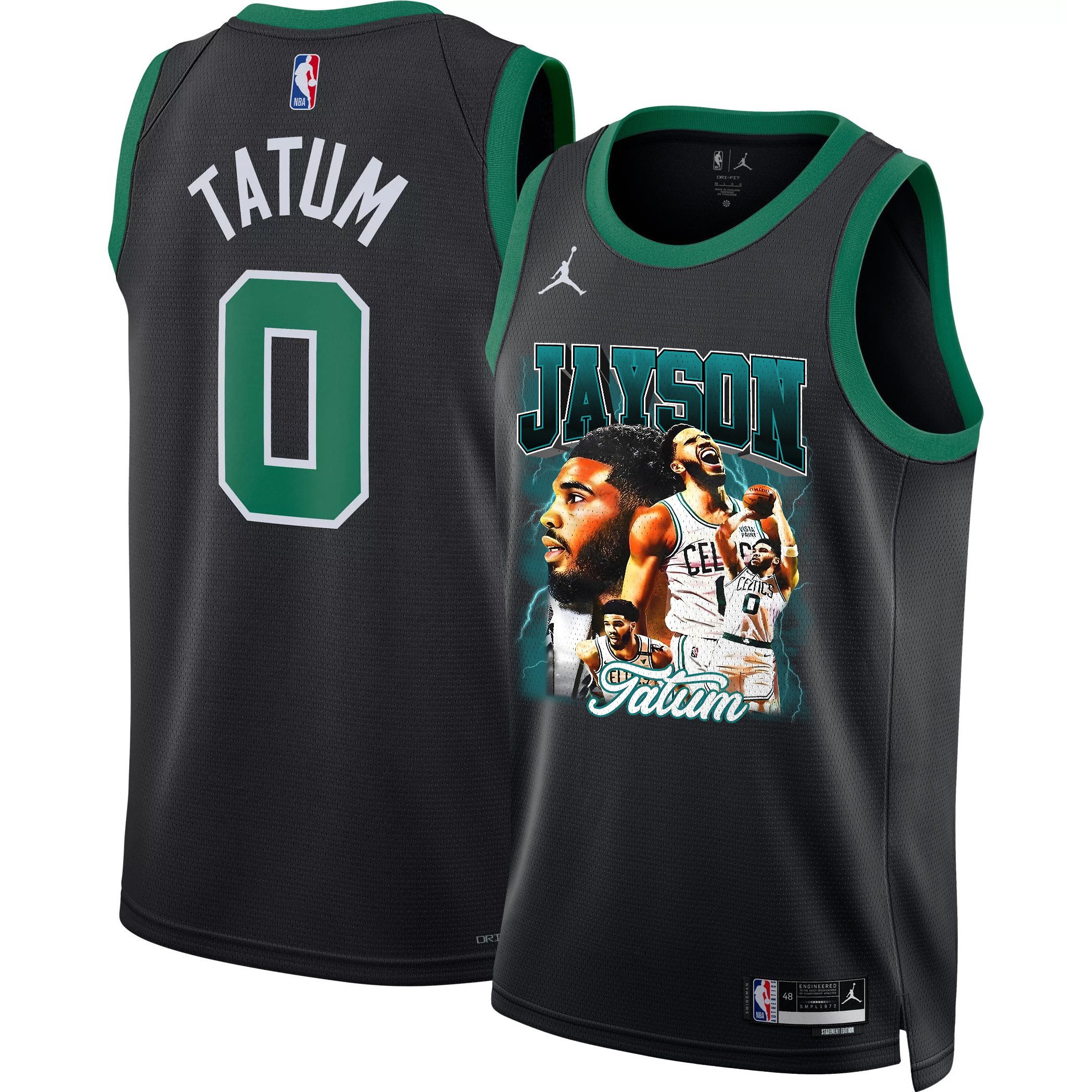 Jayson Tatum- The Future Of Boston Celtics 2022-23 Jersey – Screen Print Graphics