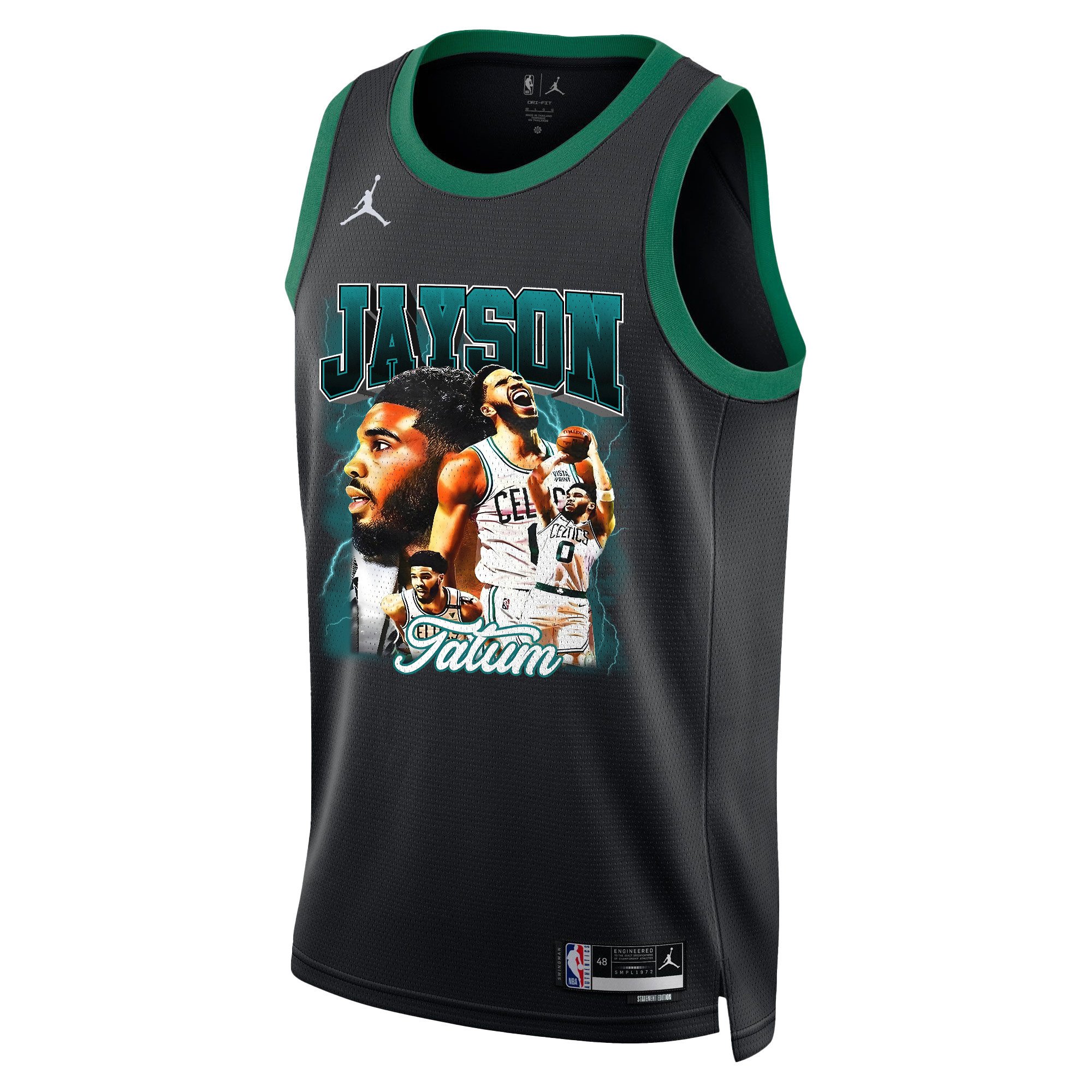Jayson Tatum- The Future Of Boston Celtics 2022-23 Jersey – Screen Print Graphics