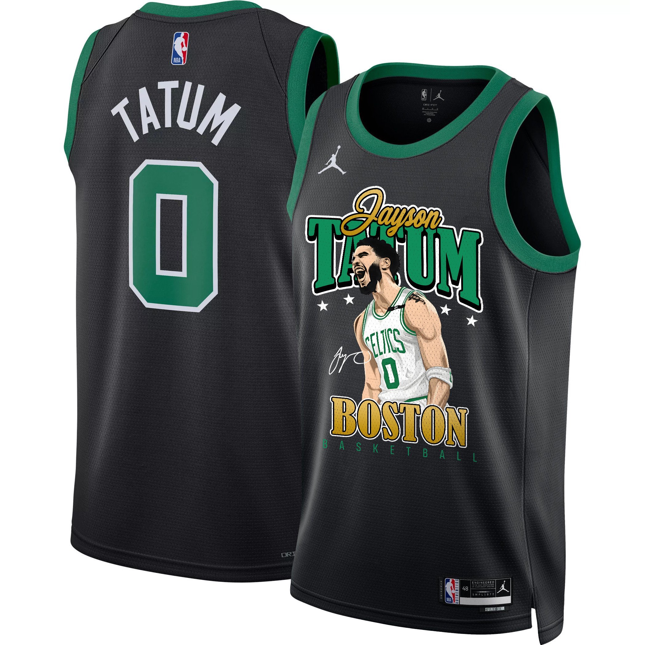 Jayson Tatum- The Ultimate Fan Gear Boston Celtics 2022-23 Jersey – Screen Print Graphics