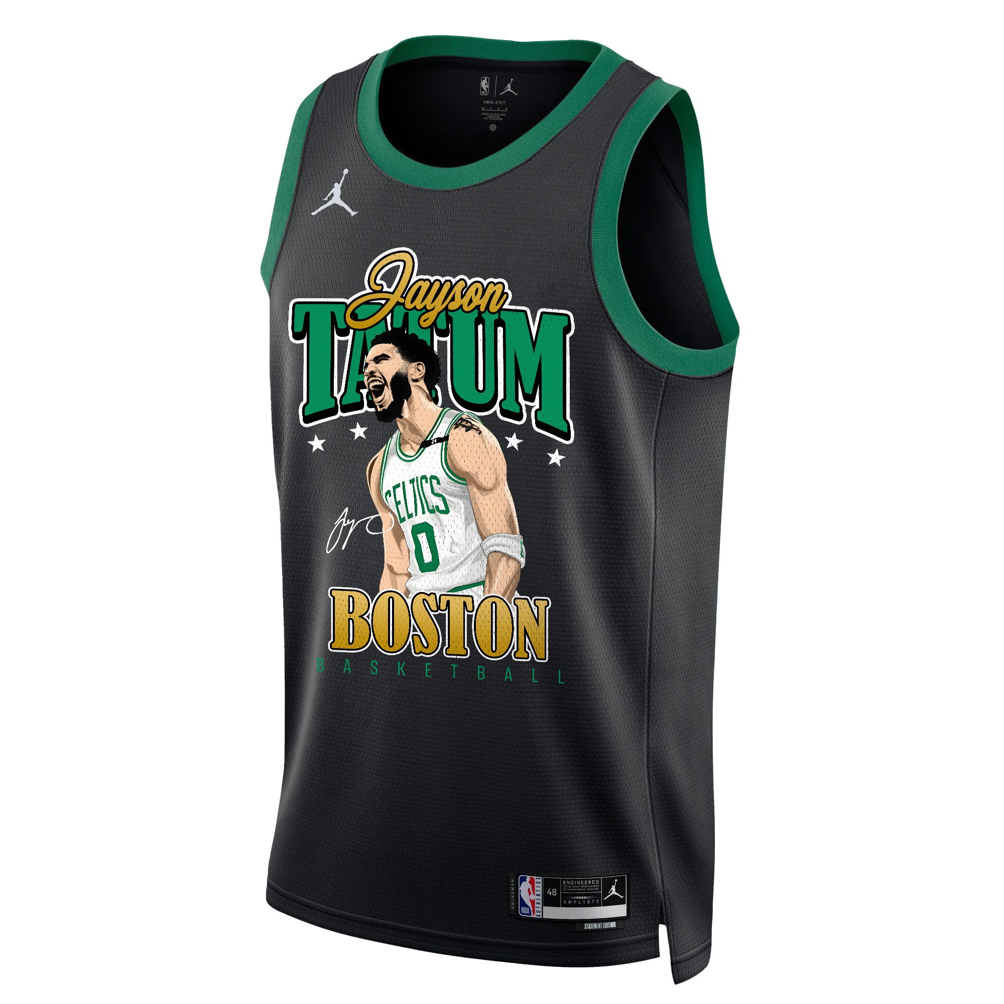 Jayson Tatum- The Ultimate Fan Gear Boston Celtics 2022-23 Jersey – Screen Print Graphics