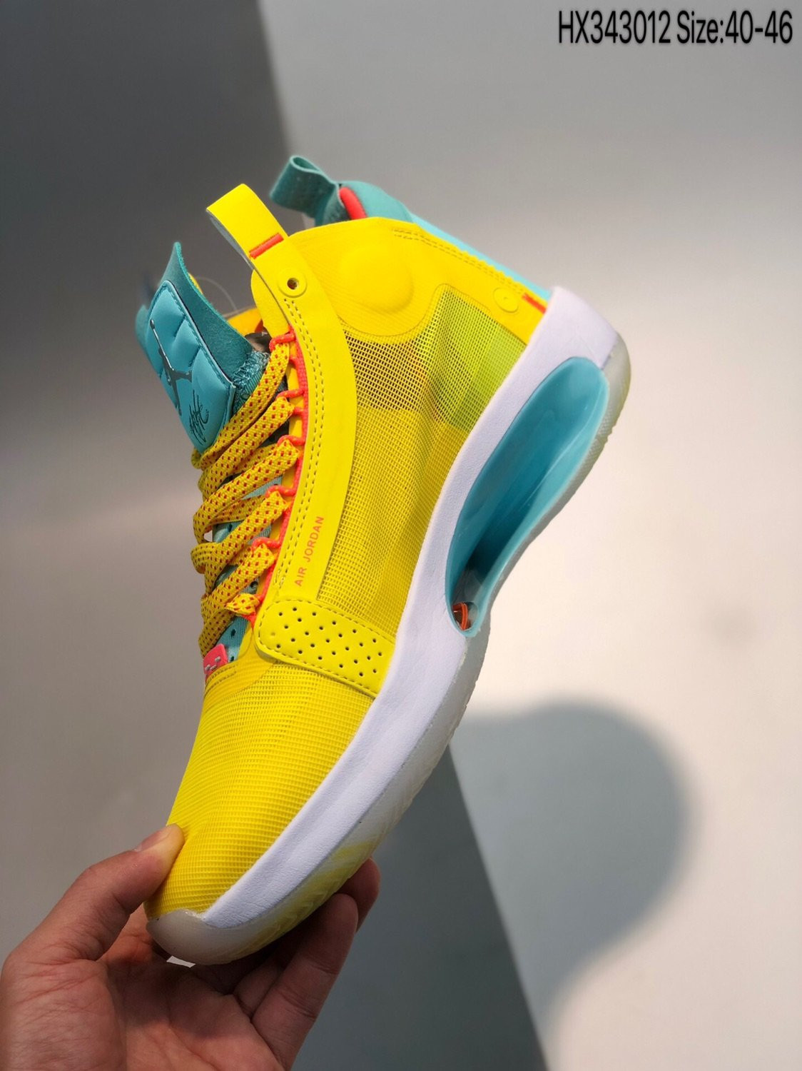 Jayson Tatum Air Jordan 34 ‘Lemonade’ PE On Sale