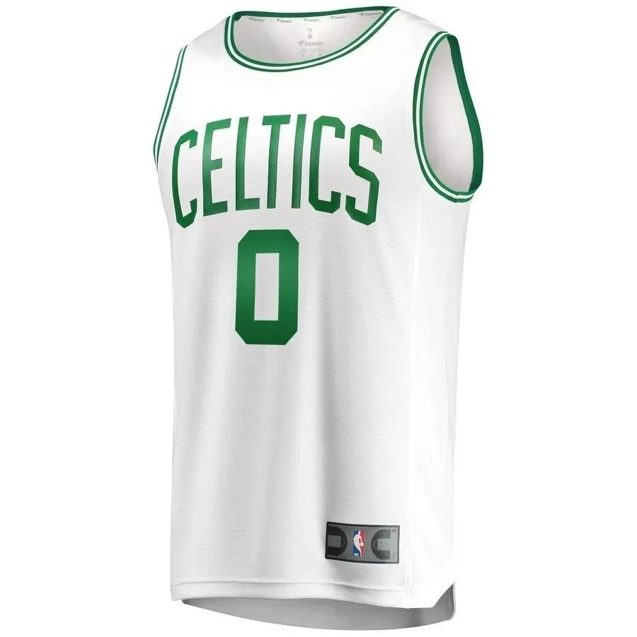 Jayson Tatum Boston Celtics Fast Break Away Jersey White – Association Edition