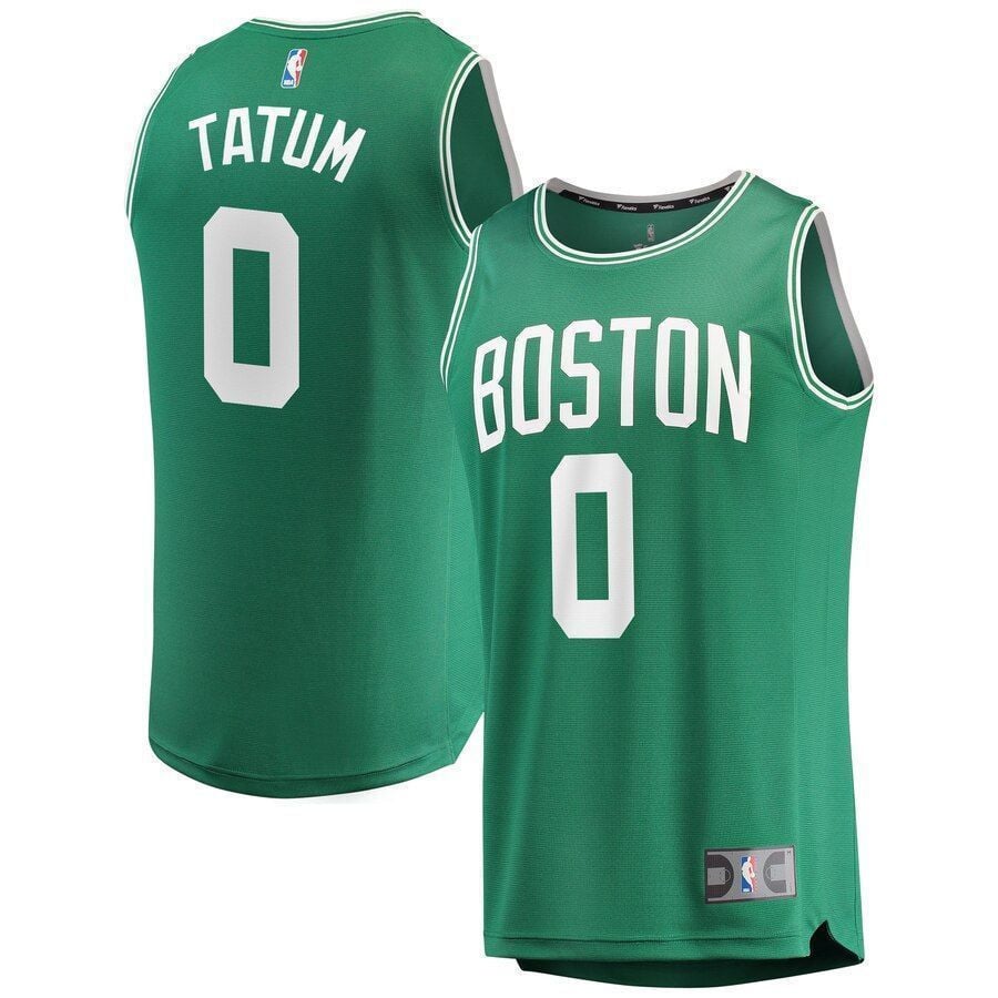 Jayson Tatum Boston Celtics Fast Break Jersey Green – Icon Edition
