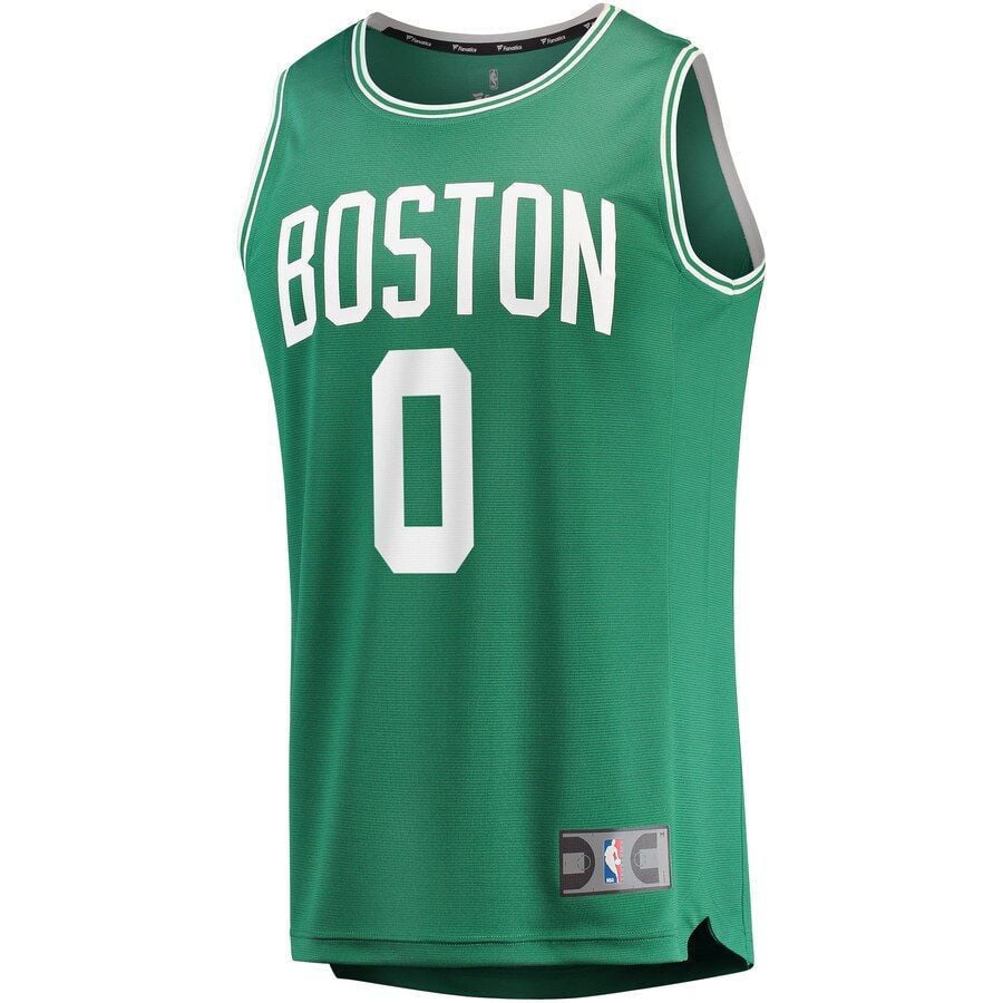 Jayson Tatum Boston Celtics Fast Break Jersey Green – Icon Edition