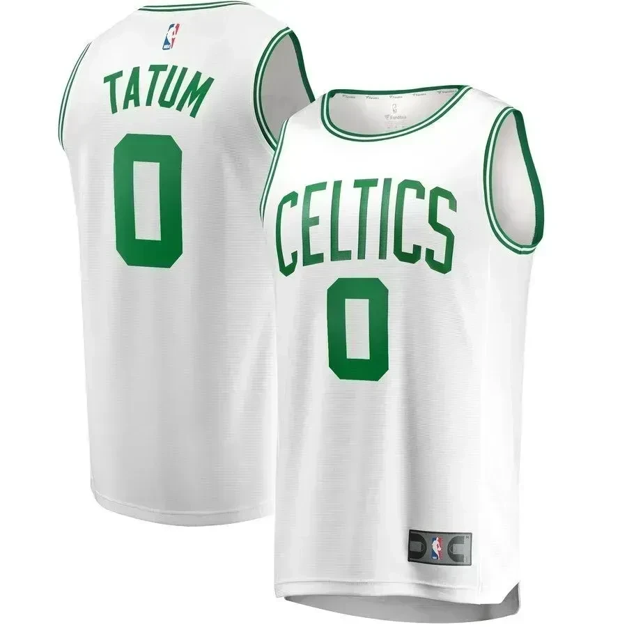 Jayson Tatum Boston Celtics Fast Break Jersey White – Association Edition