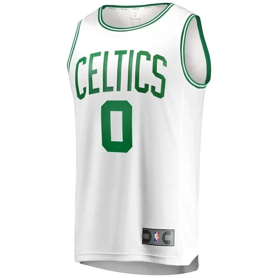 Jayson Tatum Boston Celtics Fast Break Jersey White – Association Edition