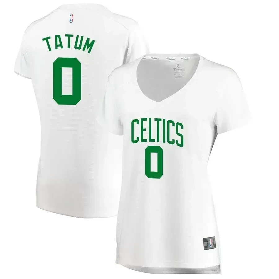 Jayson Tatum Boston Celtics Women’s Fast Break Player Jersey – Association Edition – White