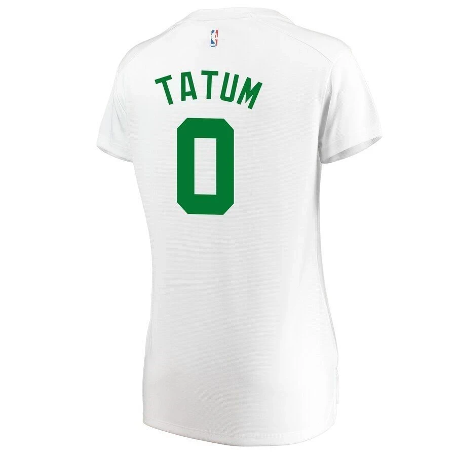Jayson Tatum Boston Celtics Women’s Fast Break Player Jersey – Association Edition – White