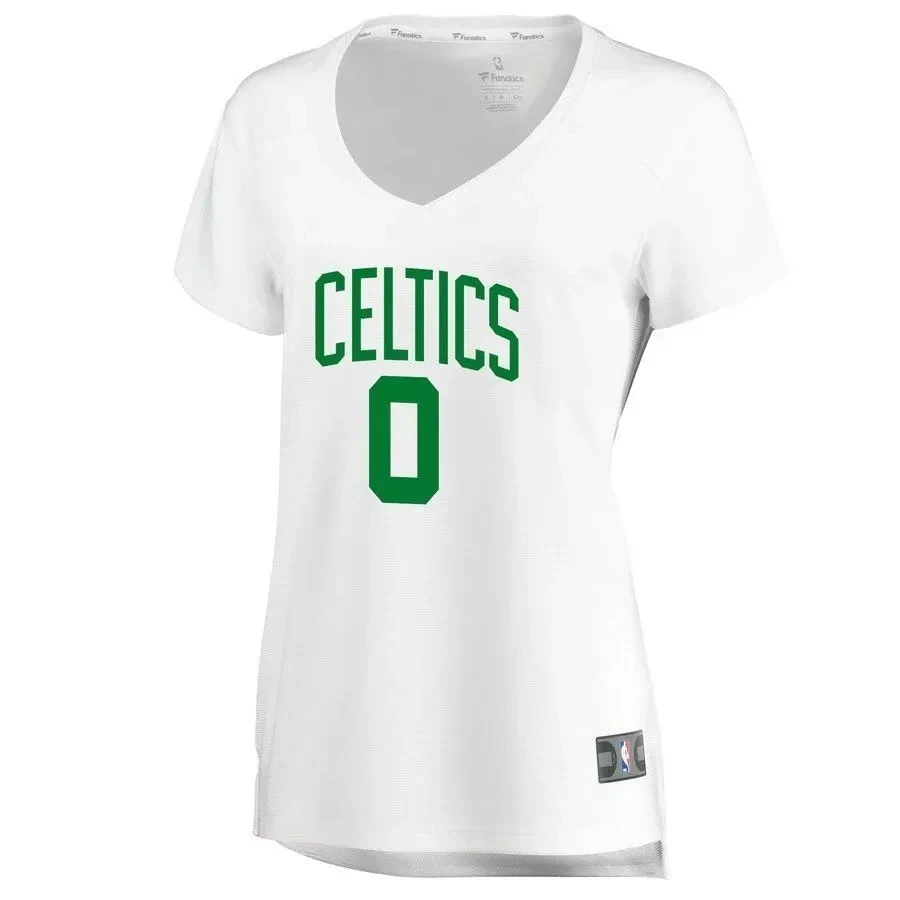 Jayson Tatum Boston Celtics Women’s Fast Break Player Jersey – Association Edition – White