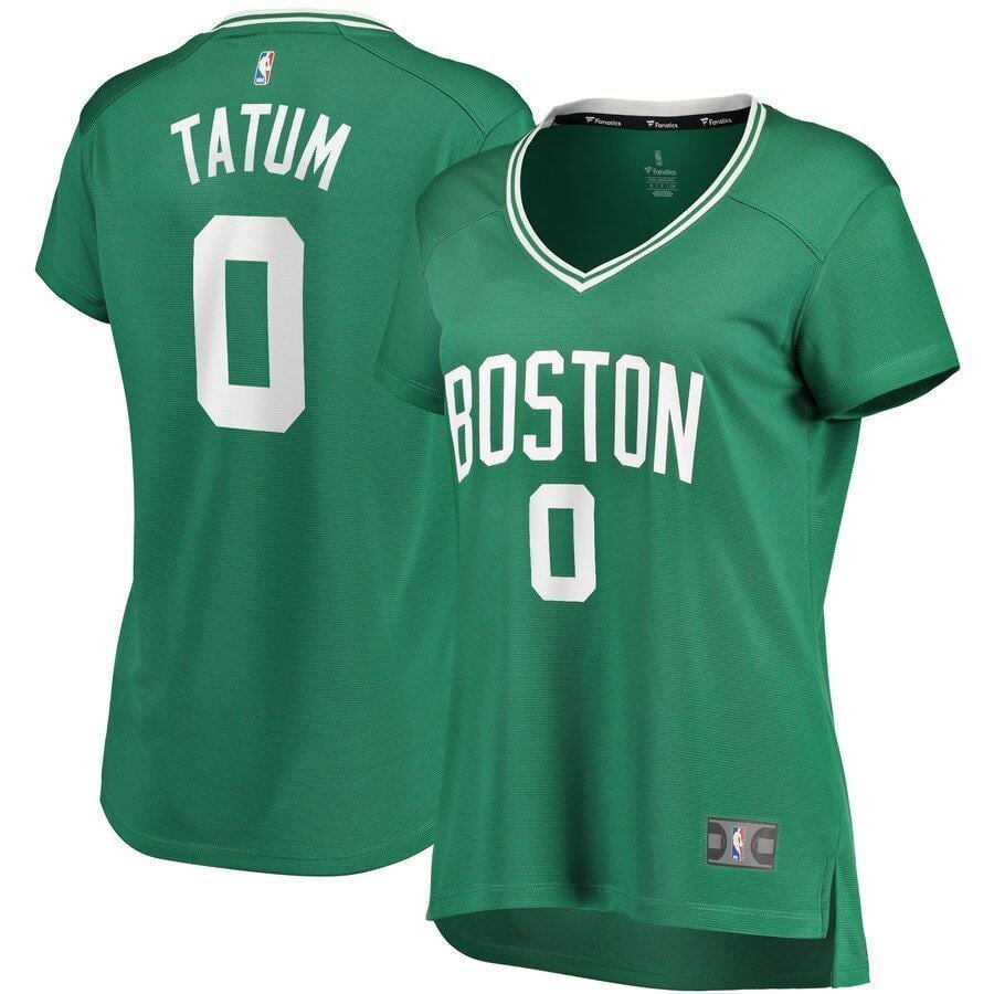 Jayson Tatum Boston Celtics Women’s Fast Break Player Jersey – Icon Edition – Black