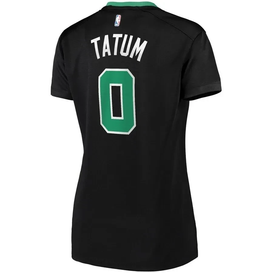 Jayson Tatum Boston Celtics Women’s Fast Break Player Jersey – Statement Edition – Black