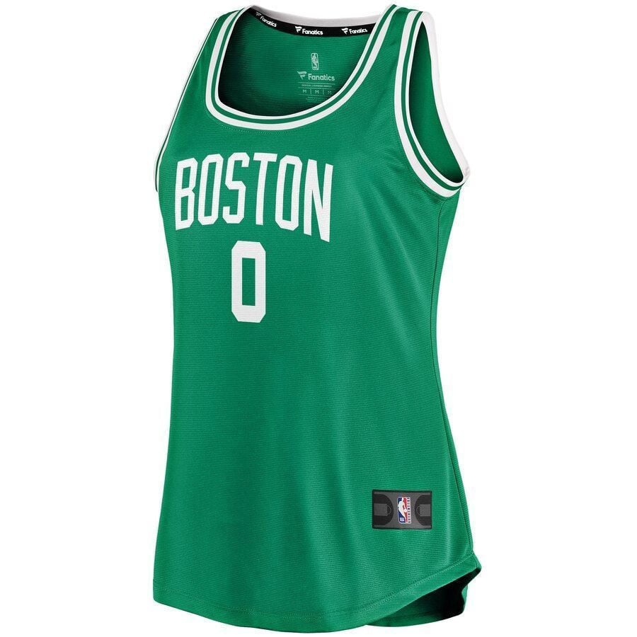 Jayson Tatum Boston Celtics Women’s Fast Break Team Tank Jersey – Icon Edition – Kelly Green