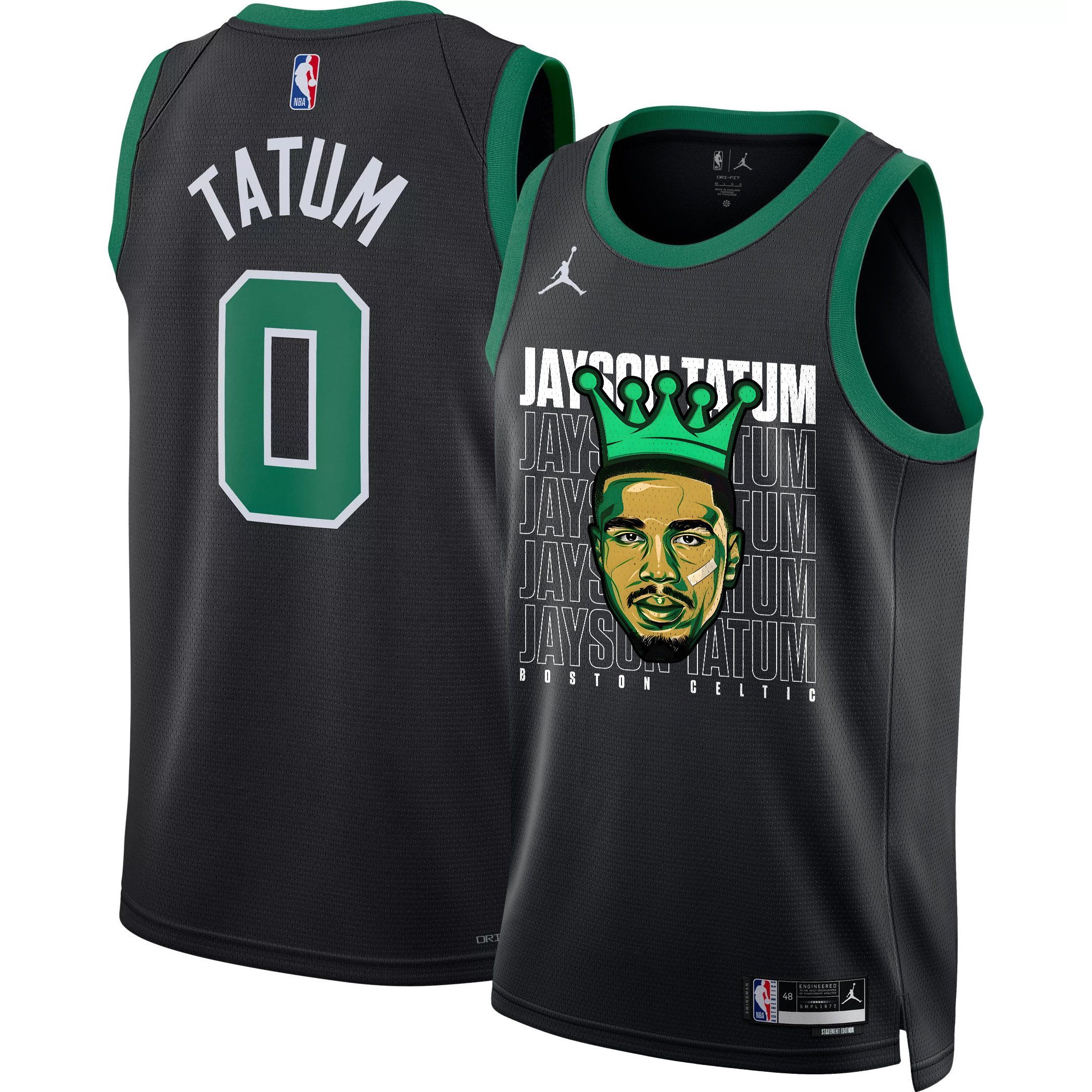 Jayson Tatum King Of Boston Celtics 2022-23 Jersey – Screen Print Graphics