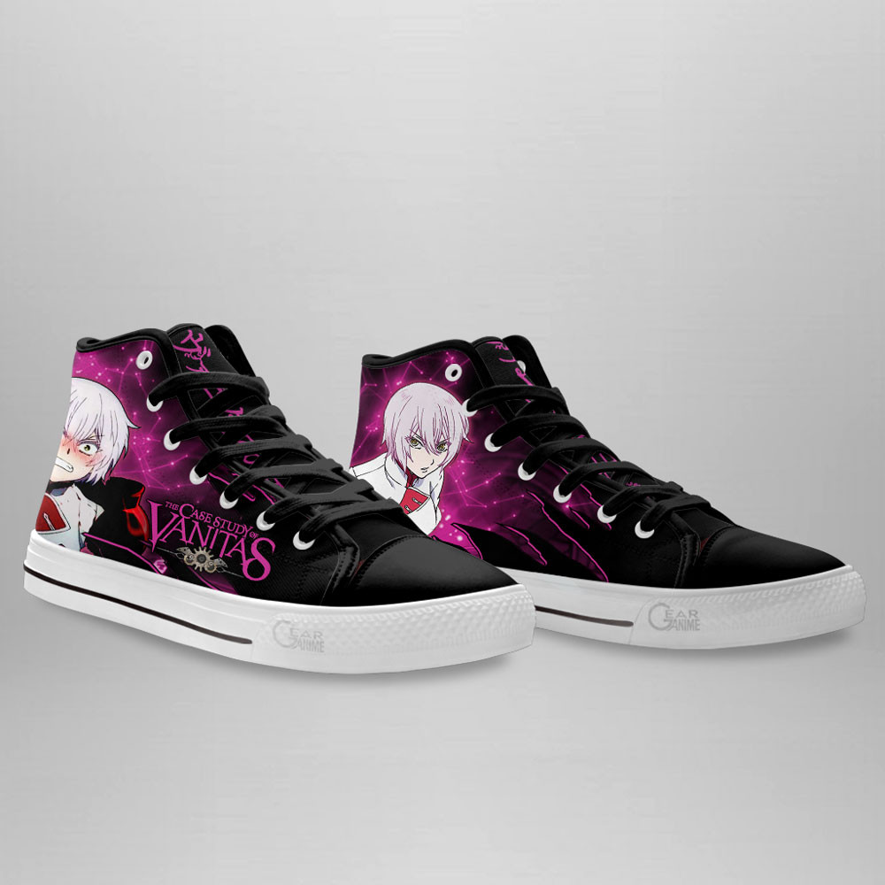 Jeanne High Top Shoes The Case Study of Vanitas Anime Sneakers
