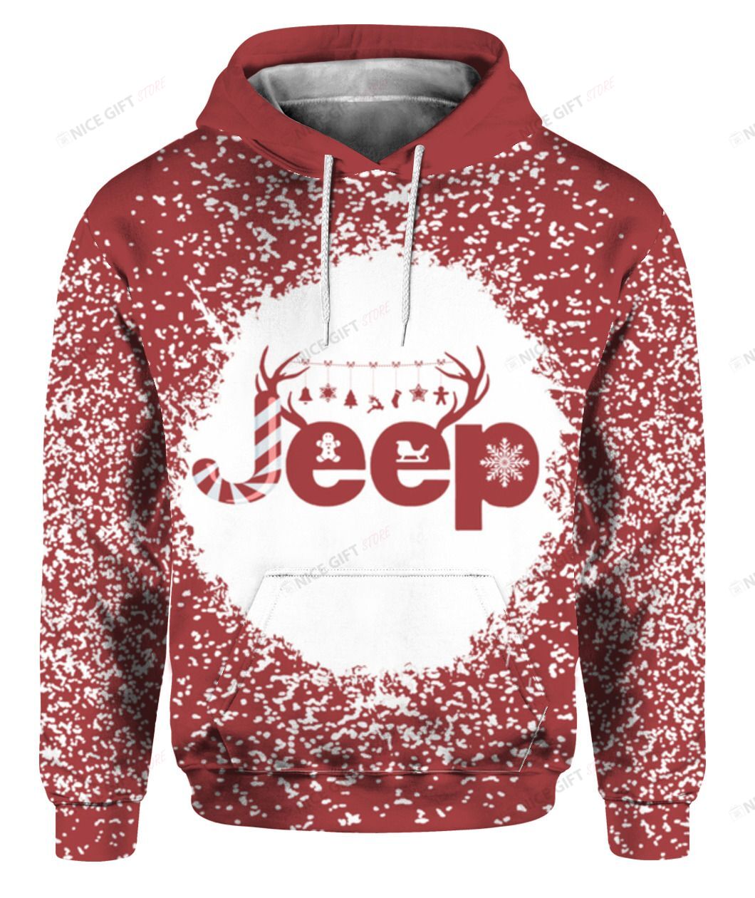 JEEP Christmas 3D Hoodie Gift For Fans