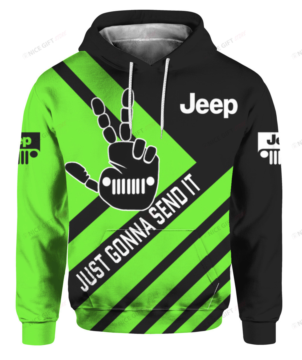 Jeep Just Gonna Send It 3D Hoodie Gift For Fans