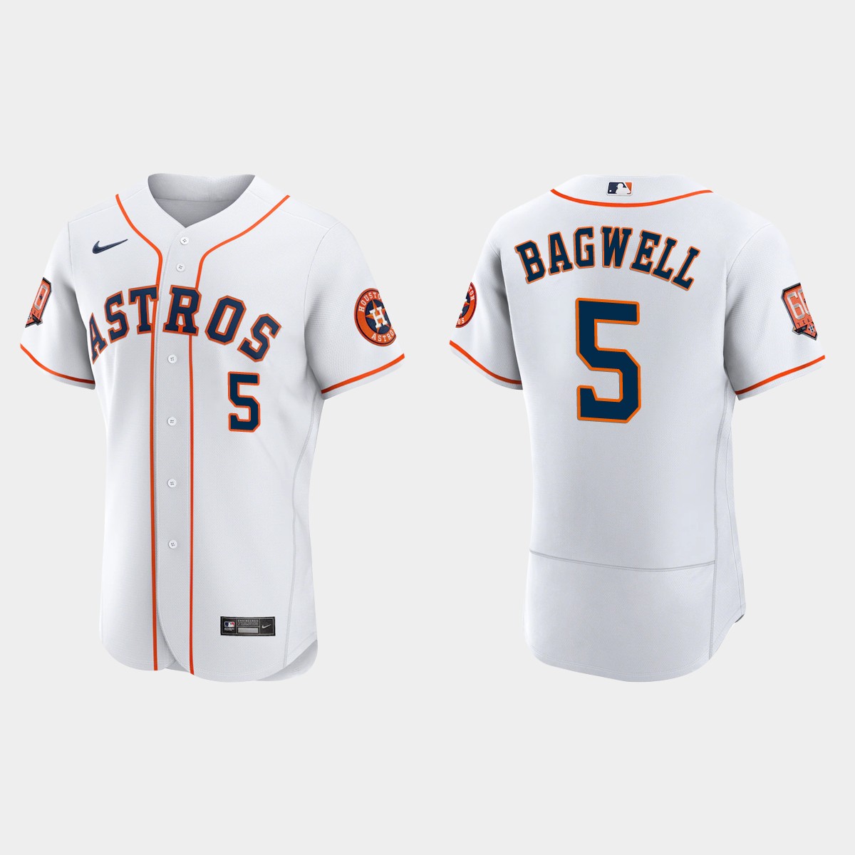 Jeff Bagwell Houston Astros 60th Anniversary Jersey - White