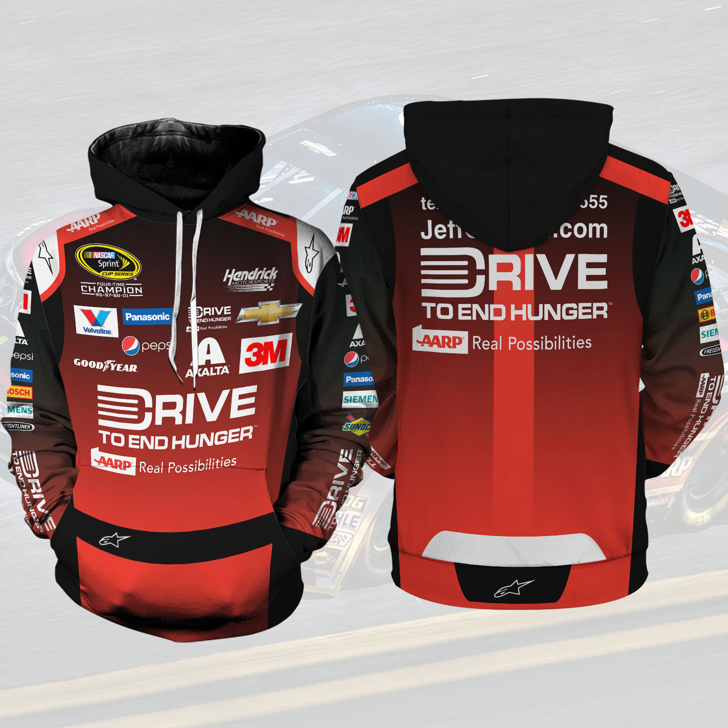 Jeff Gordon 2015 Hoodie Racing Uniform Clothes Hoodie