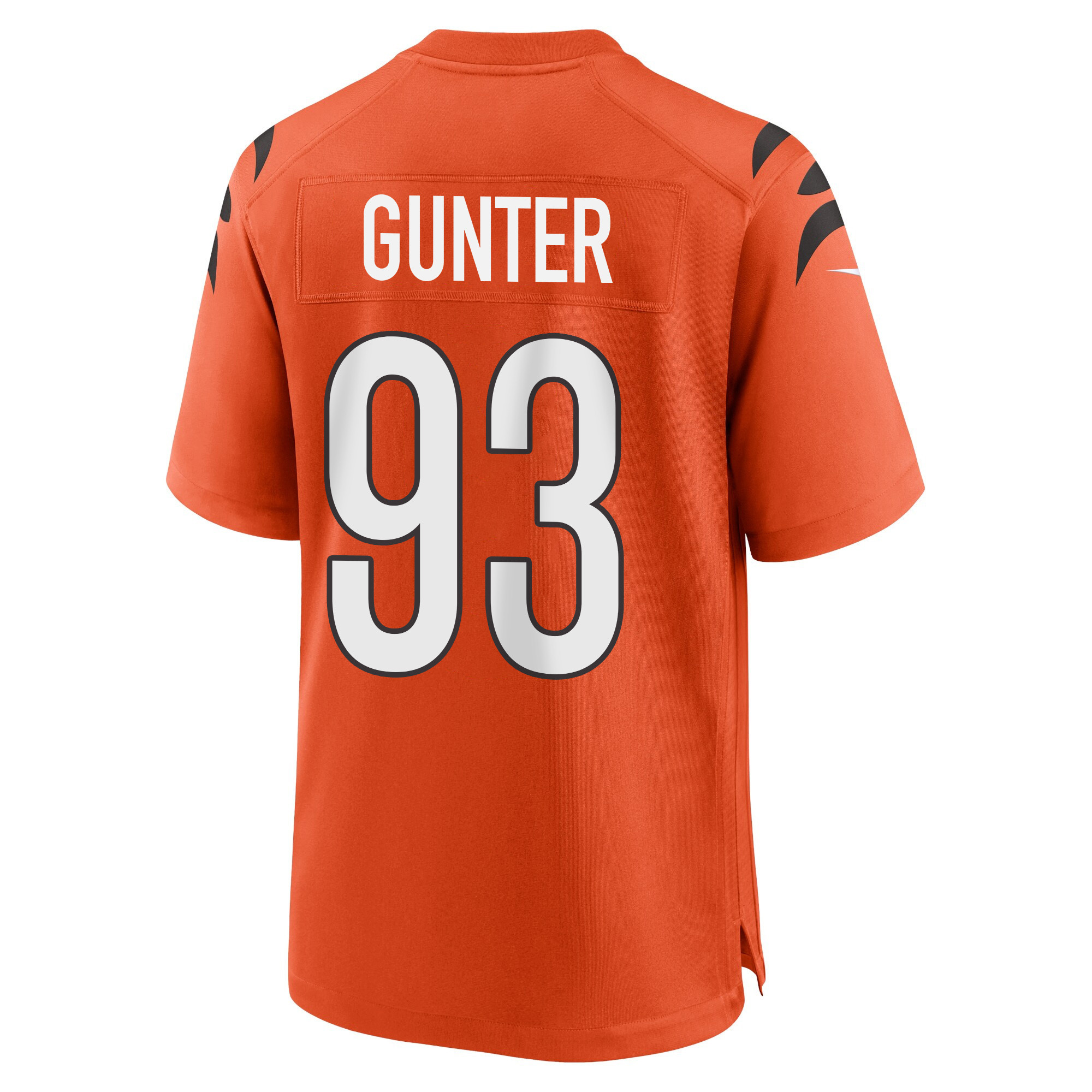 Jeff Gunter 93 Cincinnati Bengals Super Bowl LVII Champions Men Alternate Game Stitched Jersey – Orange