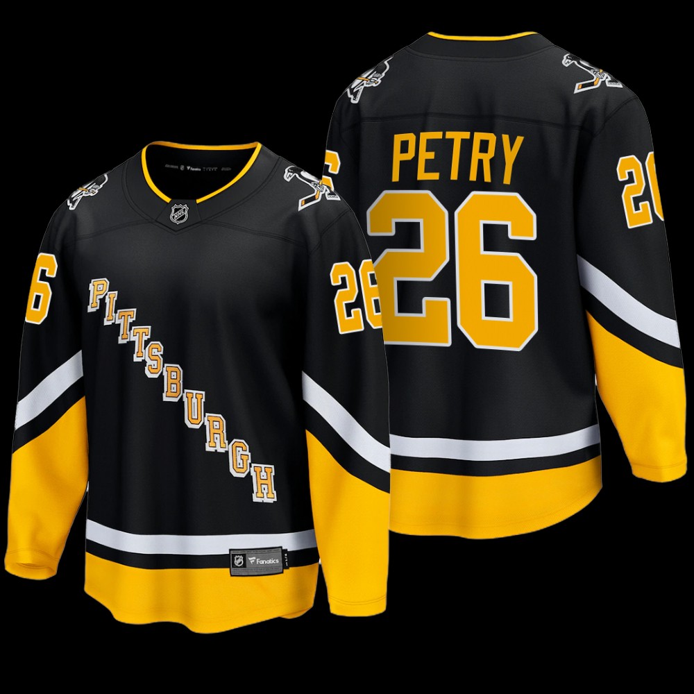 Jeff Petry #26 Pittsburgh Penguins Alternate 2022 Black Breakaway Player Jersey