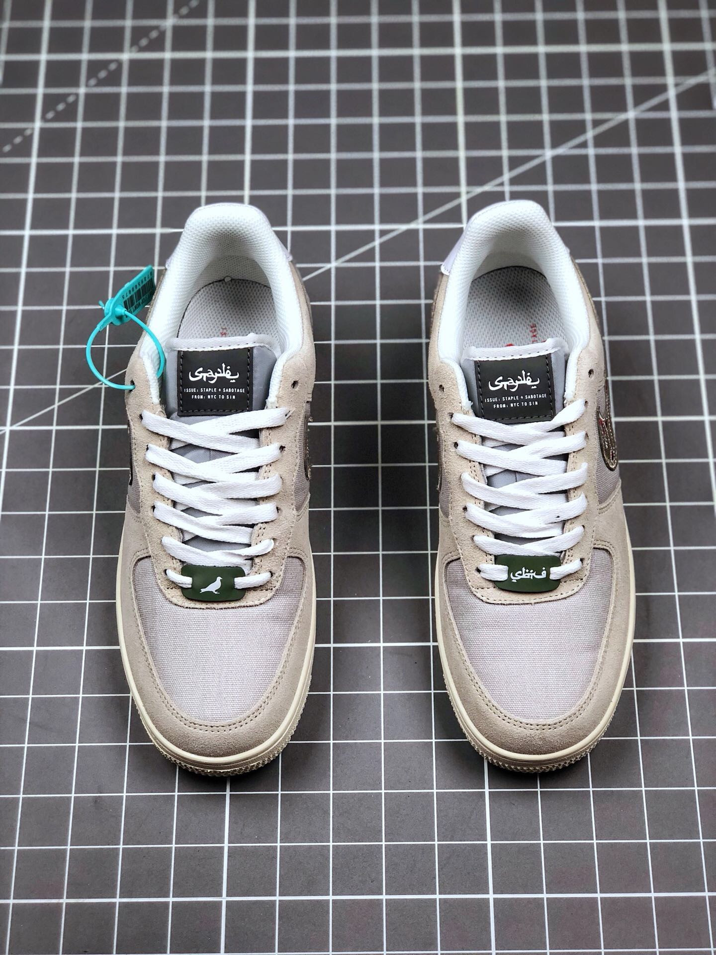 Jeff Staple x SBTG Nike Air Force 1 Low “Pigeon Fury” On Sale