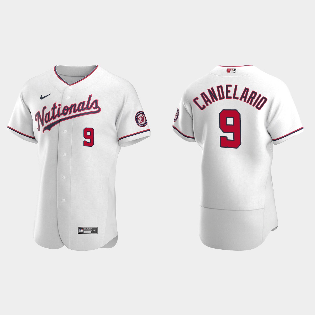 Jeimer Candelario Washington Nationals Alternate Jersey - White