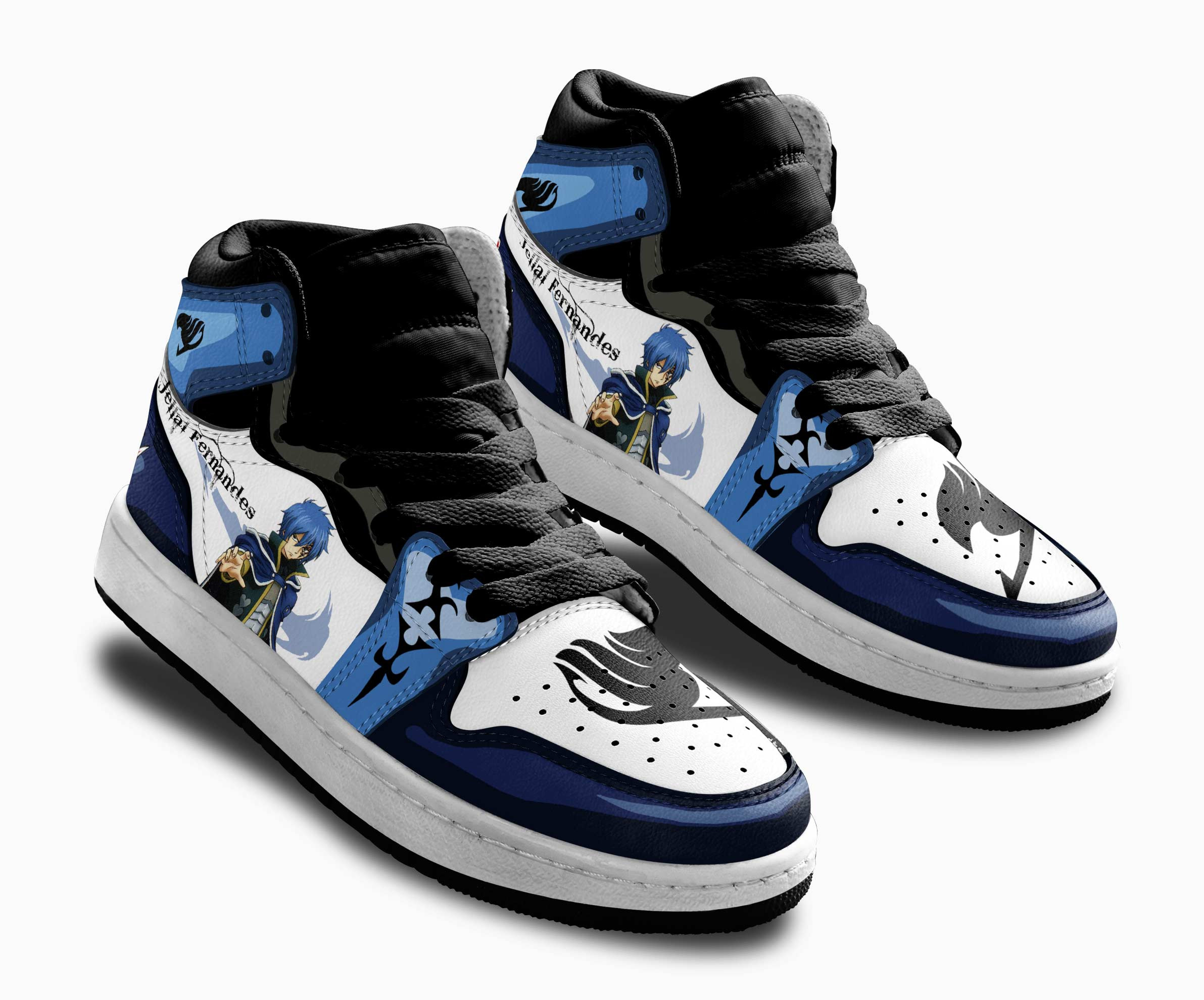 Jellal Fernandes Kids Sneakers Custom Fairy Tail Anime Shoes For Kids