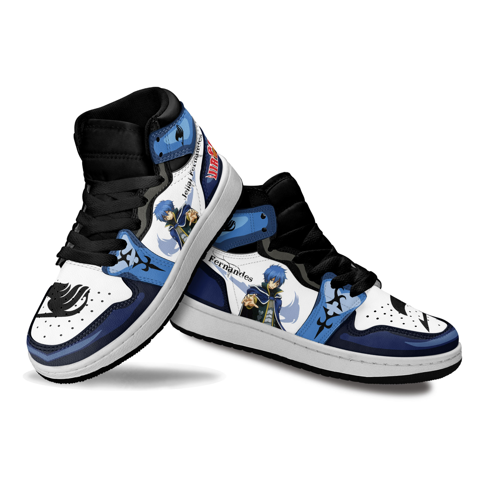 Jellal Fernandes Kids Sneakers Custom Fairy Tail Anime Shoes For Kids