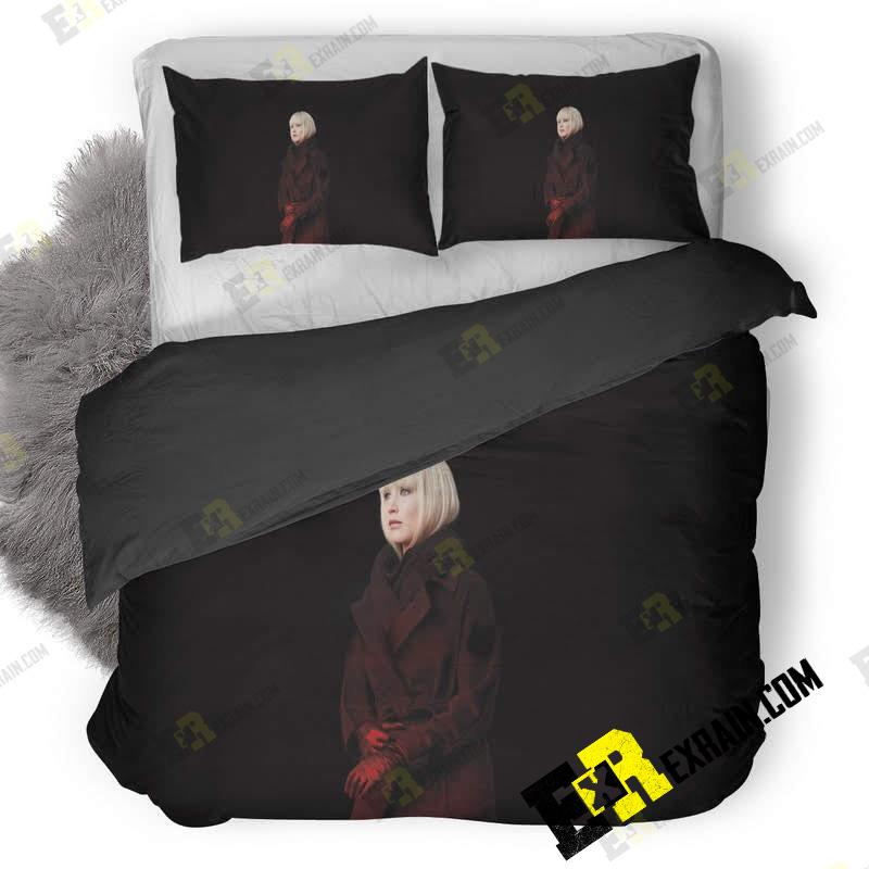 Jennifer Lawrence In Red Sparrow Movie 8K 2G 3D Customized Duvet Cover Bedding Set