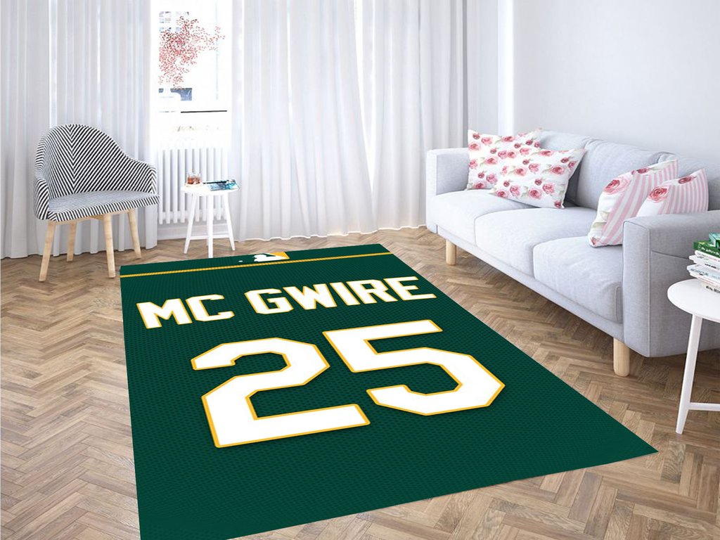 Jersy Green Mc Gwire Living Room Modern Carpet Rectangle Rug