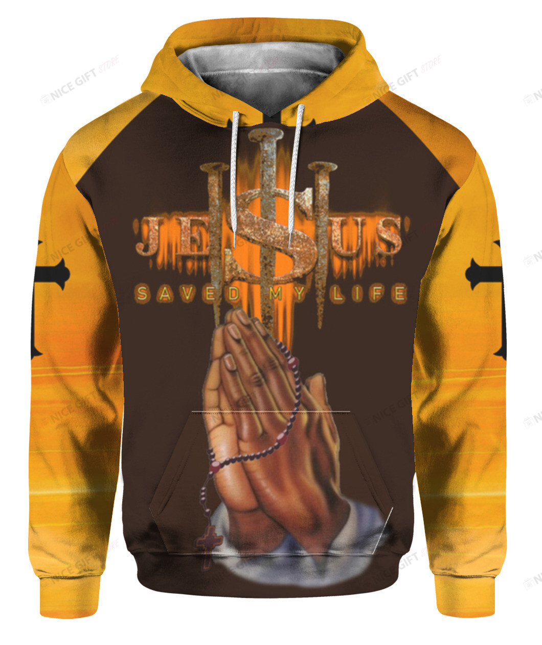 Jesus Is My Savior 3D Hoodie Gift For Fans
