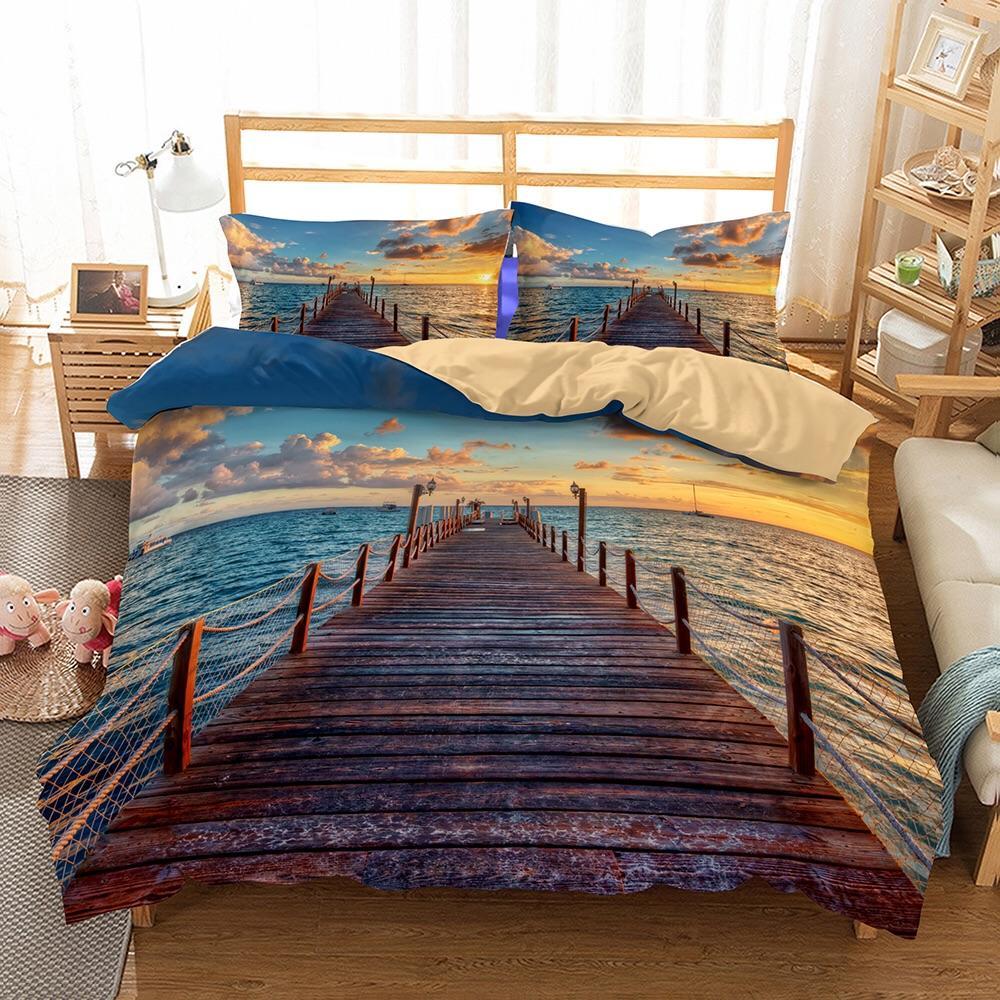 Jetty Atun 3D Customized Duvet Cover Bedding Set