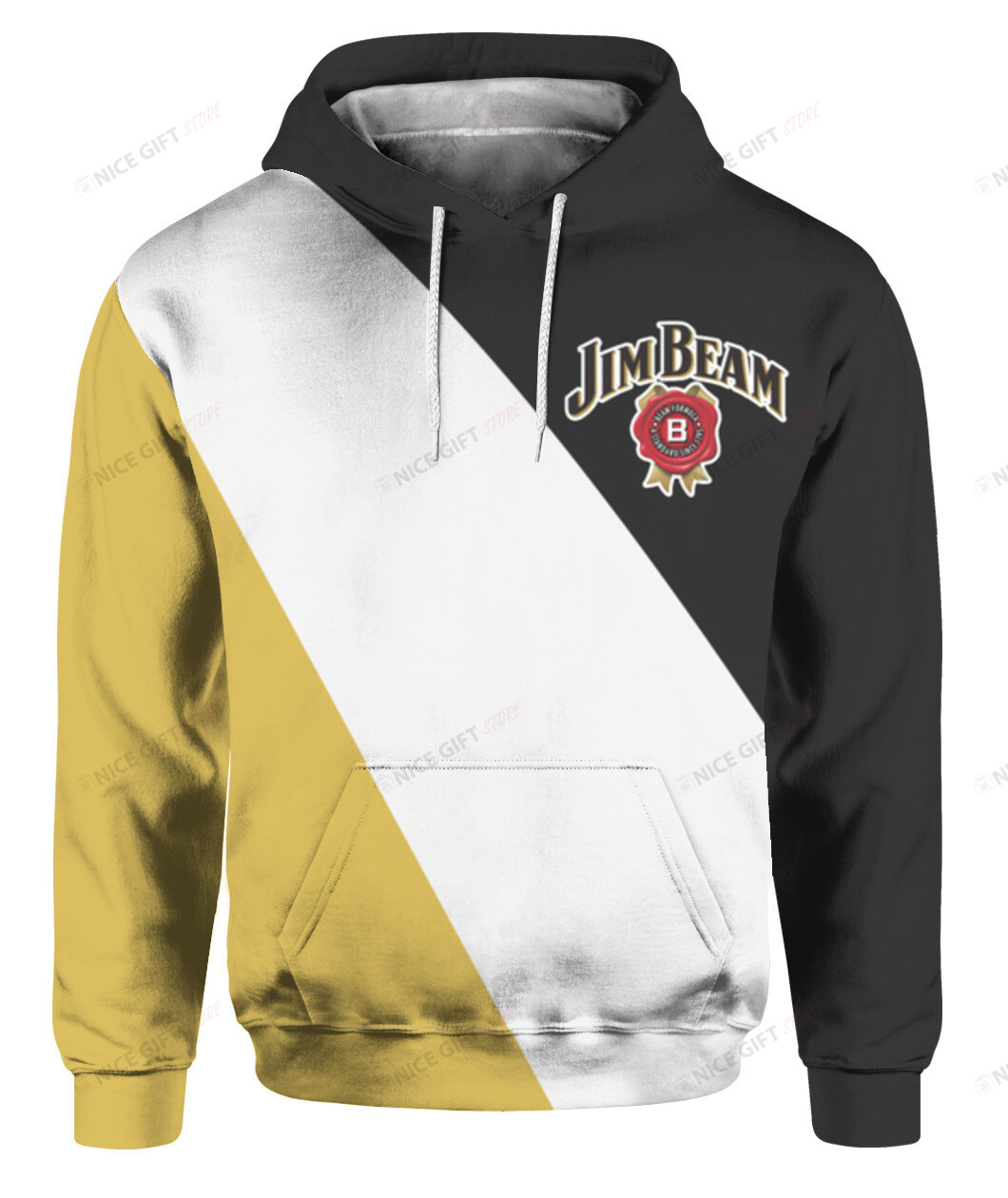 Jim Beam 3D Hoodie Gift For Fans