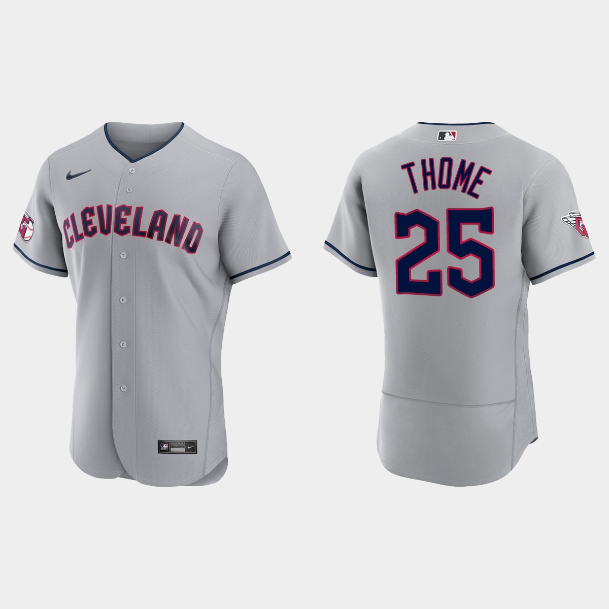 Jim Thome Cleveland Guardians Jersey - Gray
