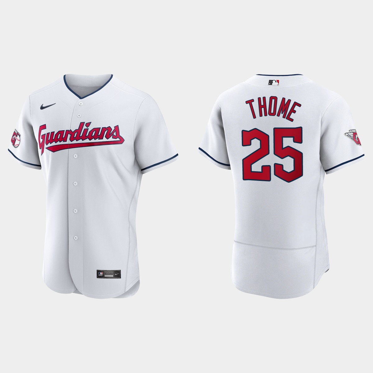 Jim Thome Cleveland Guardians Jersey - White