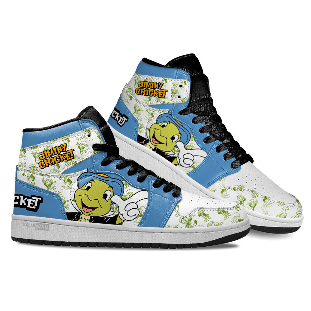 Jiminy Cricket J1 Shoes For Cartoon Fans Sneakers, Air Jordan Hightop