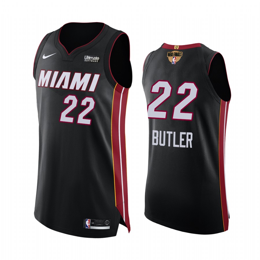 Jimmy Butler Miami Heat 2020 NBA Finals G1 Black Jersey BLM Social justice